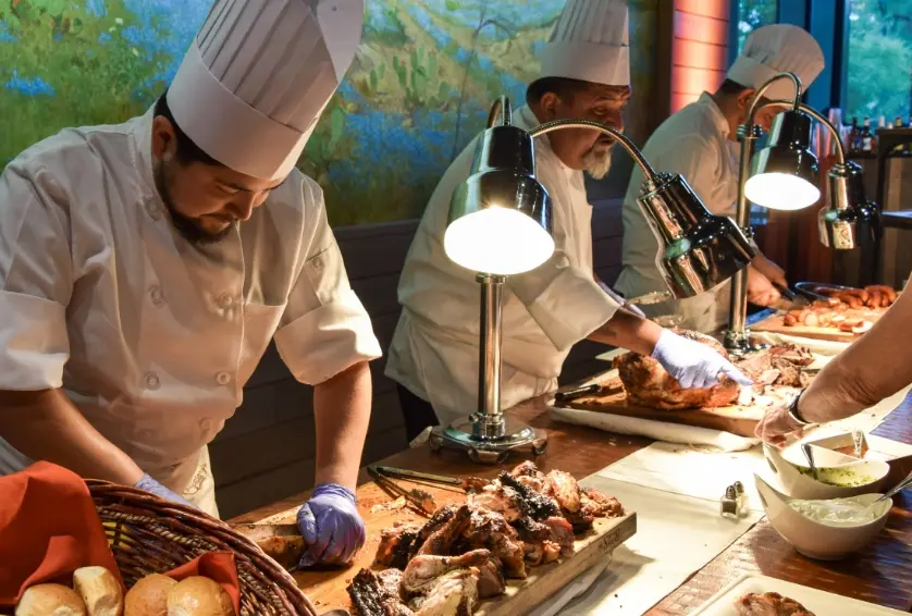 Chef Preparing Meal at event